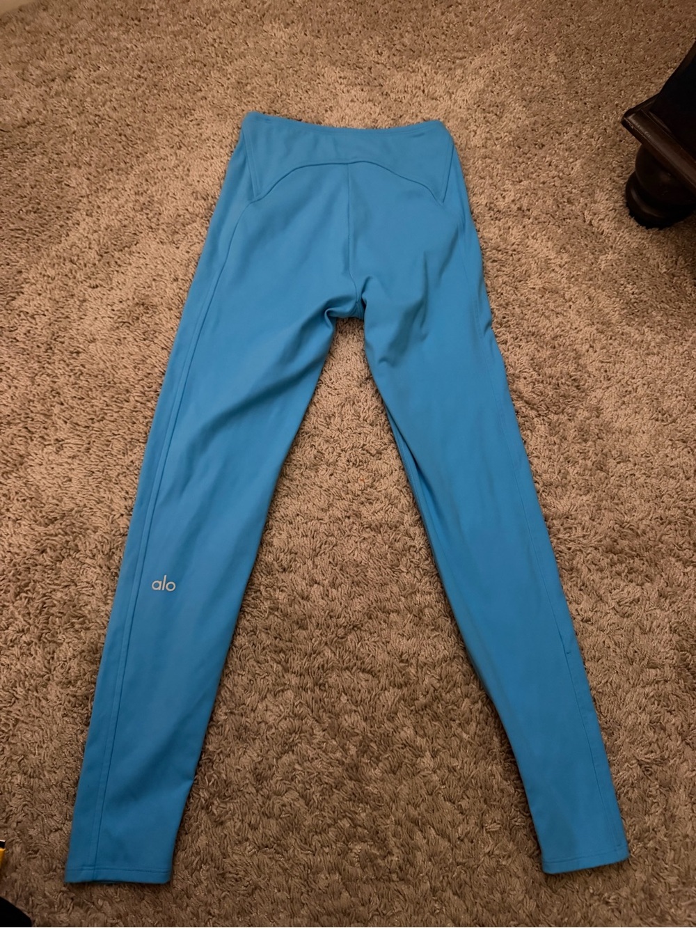 ALO Yoga azure Bright Blue High-Rise Active Leggings XS